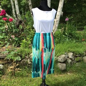 Alfani pop art skirt NWT